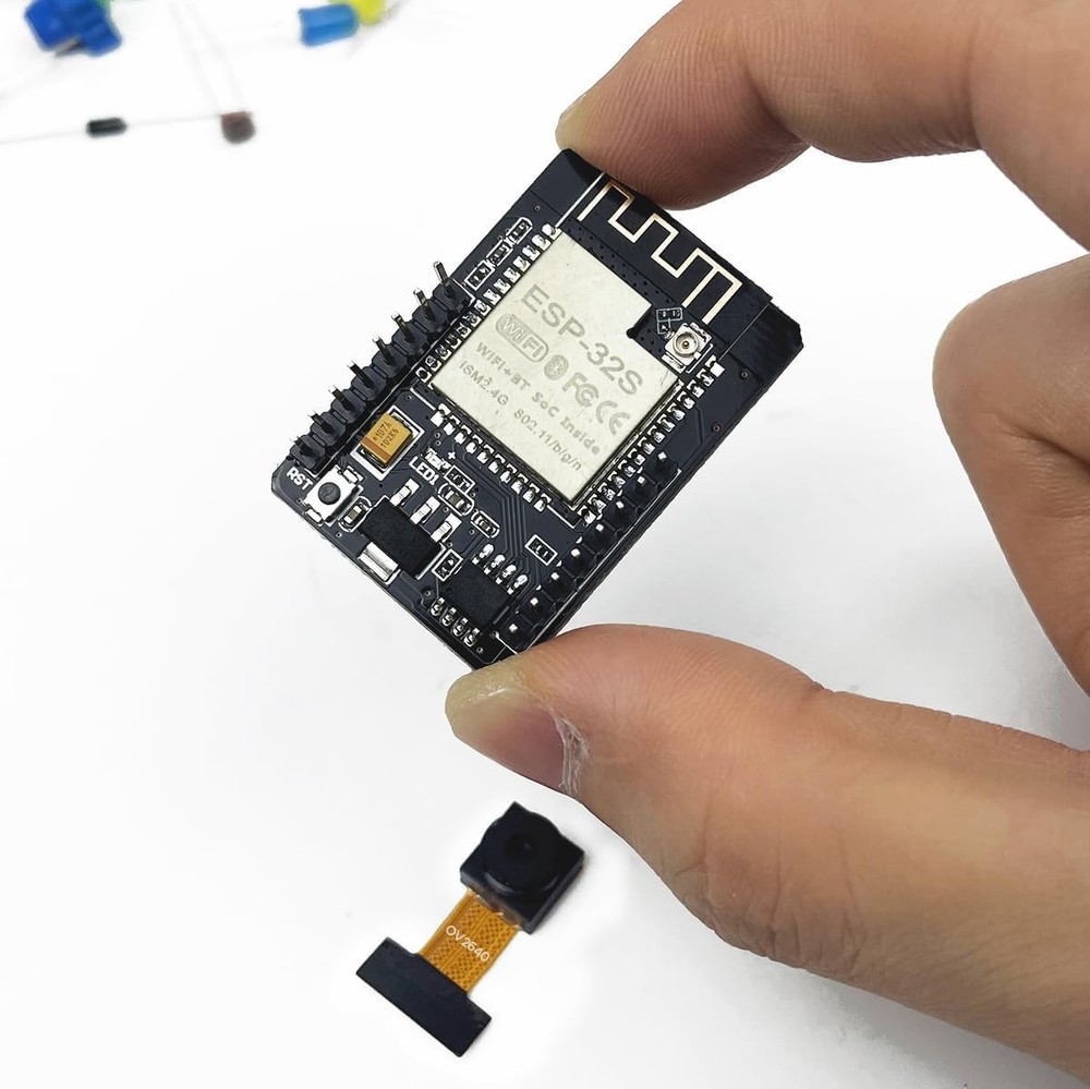 2 PCS ESP32-CAM WiFi Bluetooth Development Board with OV2640 Camera Module