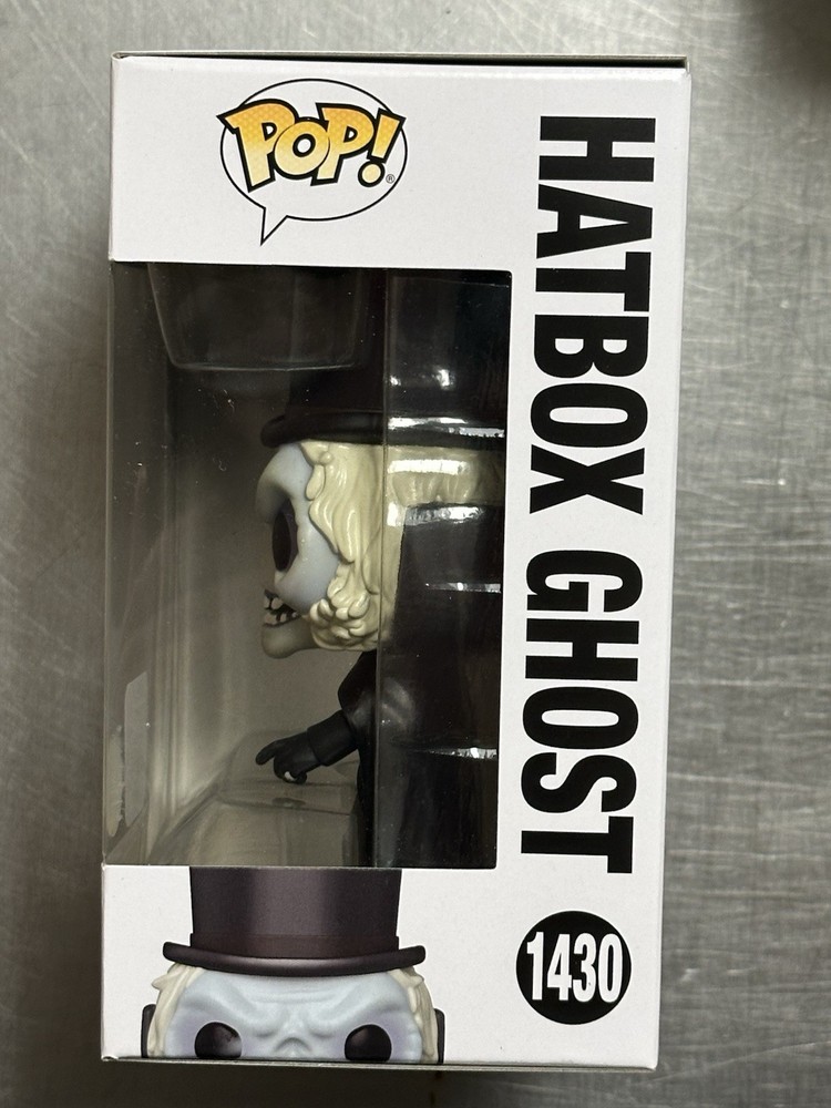 FUNKO POP! HATBOX GHOST #1430 DISNEY HAUNTED MANSION GLOW HOLLYWOOD EXCLUSIVE!!
