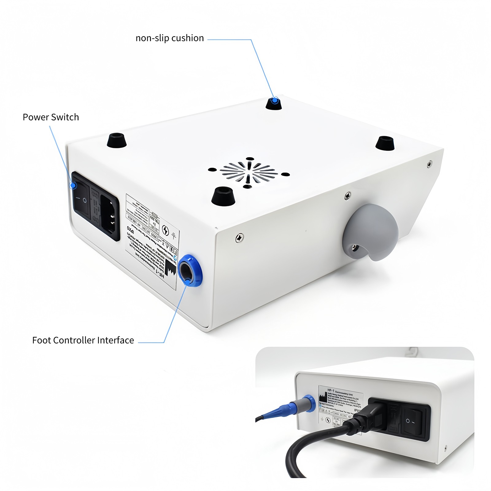 High Frequency Dental Electrosurgery Unit Surgery Scalpel Cutting Unit