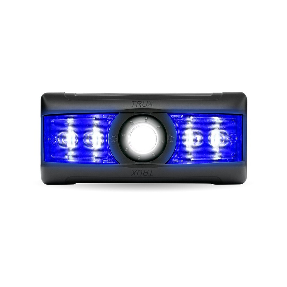 9 LED Interior Rectangular Light W/ Matte Black Housing & 6 Color Option