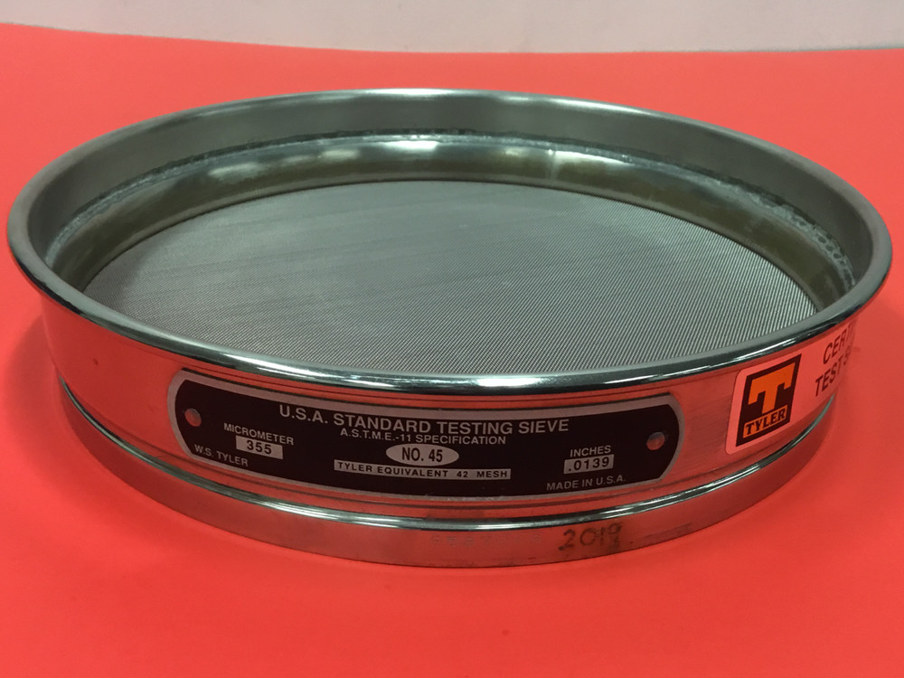 W.S.Tyler - No. 45 - Standard Testing Sieve - 356 Micrometer