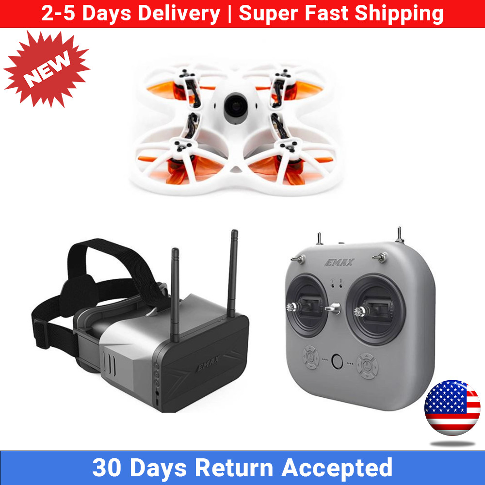 Beginner FPV Drone RTF Kit with Goggles and 8-Channel Transmitter