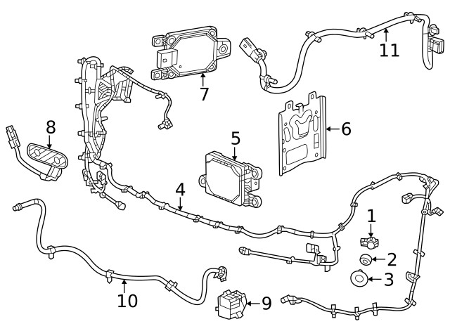Genuine GM Harness 84790548