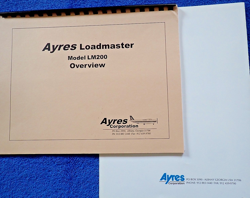 Ayres Loadmaster Brochure FedEx Cargo Project Preliminary Performance Overview