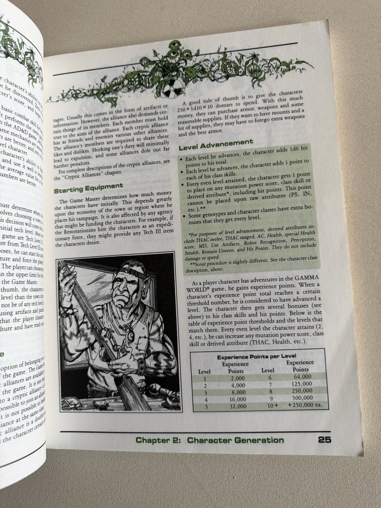 Gamma World Rules 7514 Guide Book Game Module Rulebook Source 1992