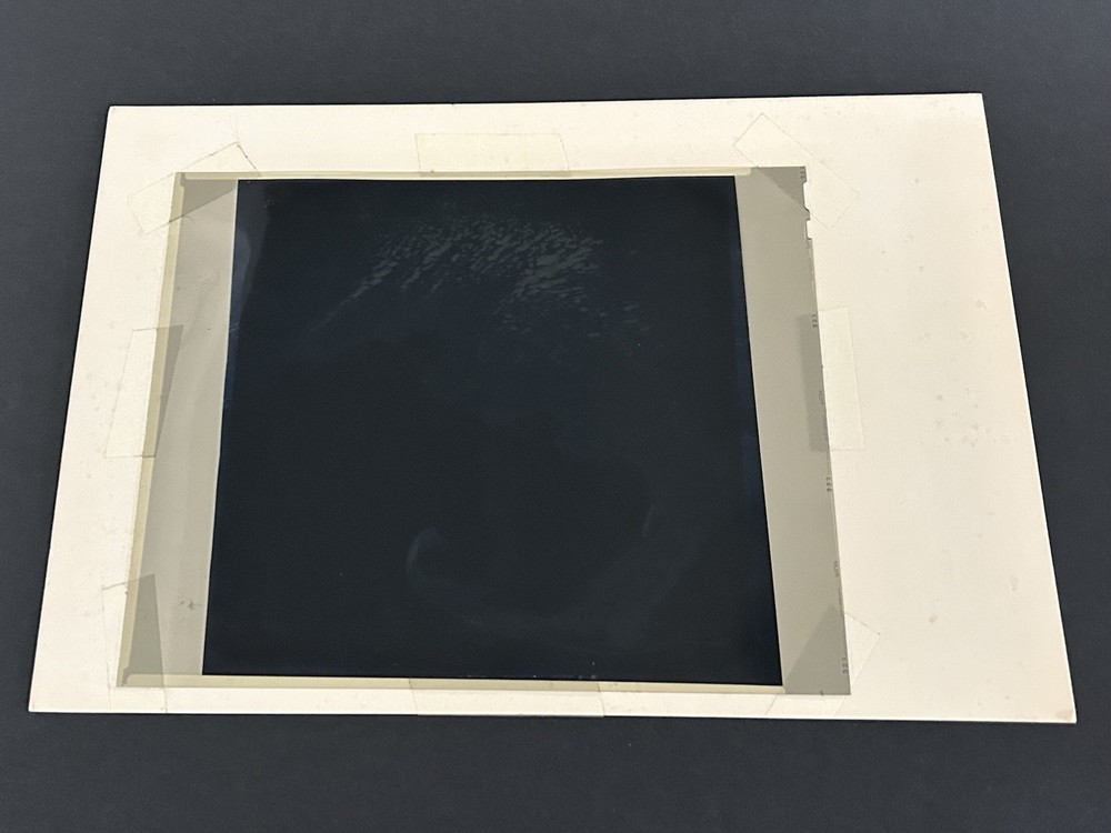 1981 NASA KSC Shuttle STS-1 Satellite View Cape Cod MA Presentation Transparency