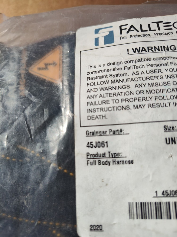 FALLTECH G7051 Arc Flash Body Harness,Arc Flash,Univ