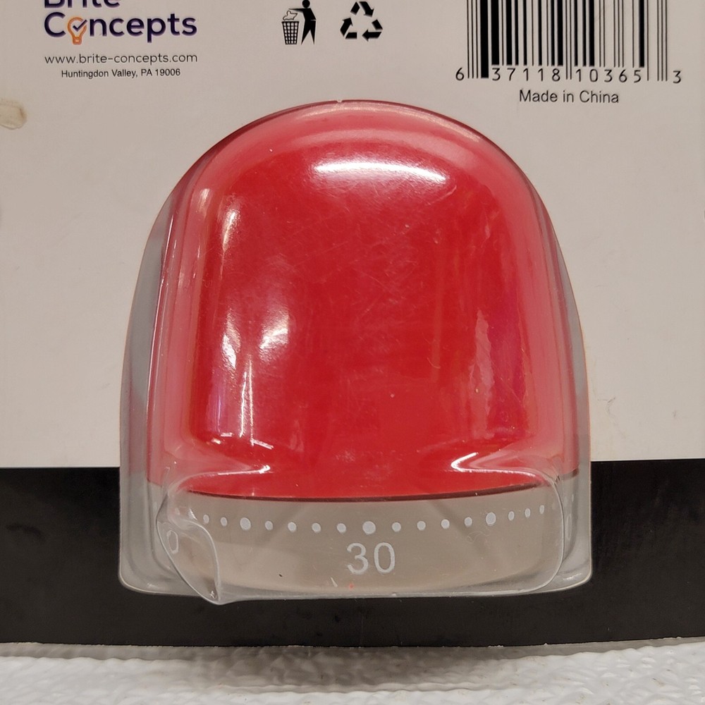 Culinary Elements Red Owl Bird 60 Minute Kitchen Timer