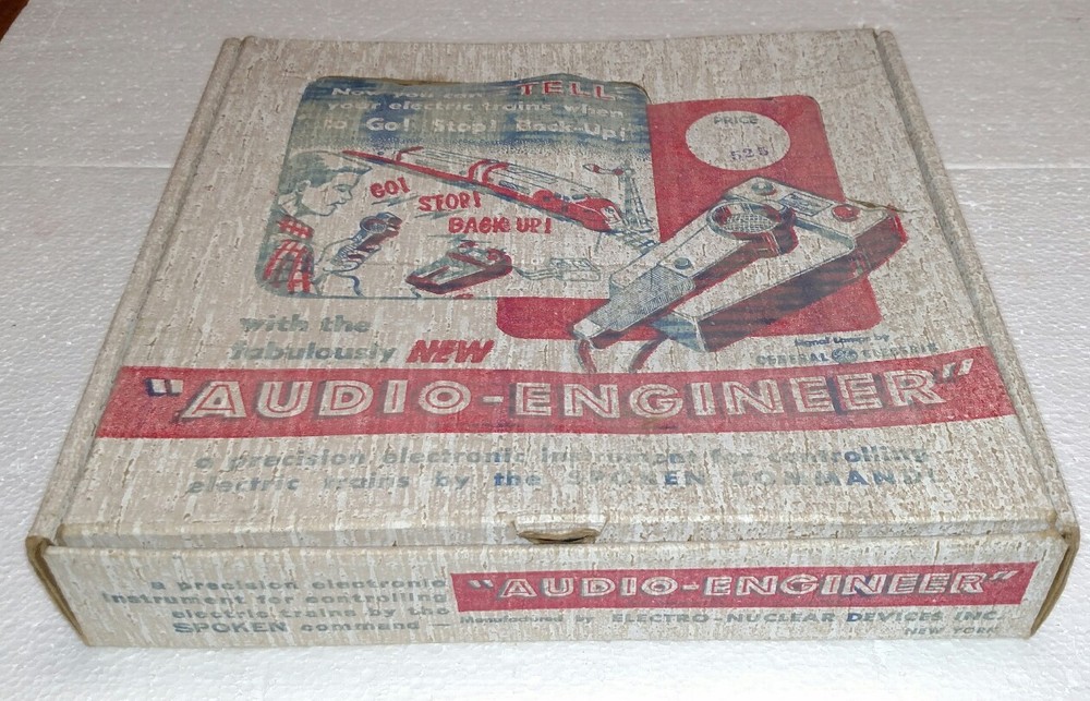 VINTAGE AUDIO ENGINEER ELECTRONIC CONTROLLER FOR TRAINS IN BOX