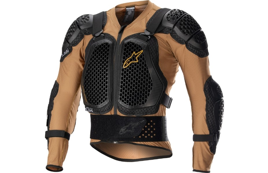 Alpinestars Bionic Action V2 Protection Jacket (Large, Camel/Black)