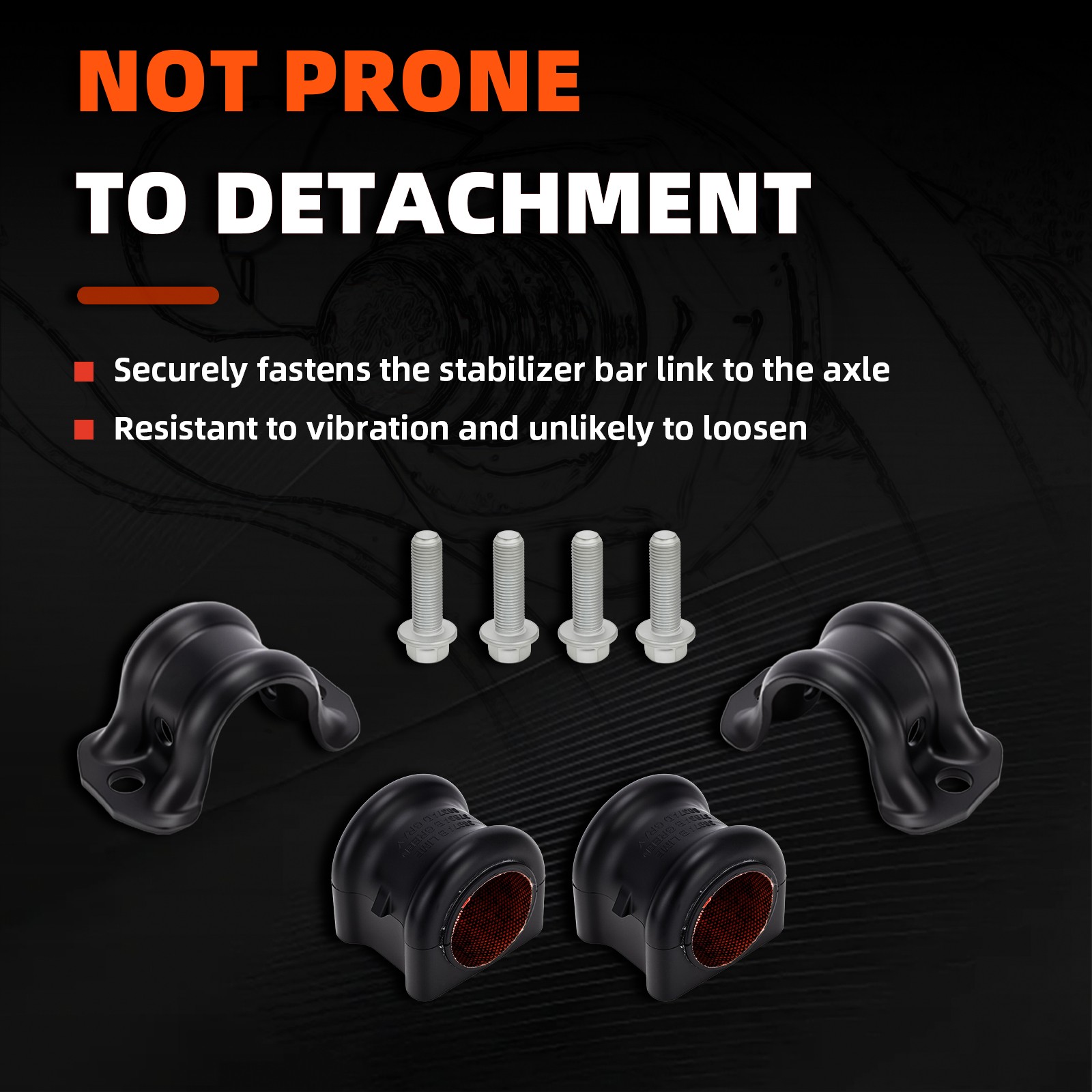 Front Stabilizer Sway Bar Kit For Ram 1500 Classic 2011 2012 2013 2014 2015-2018