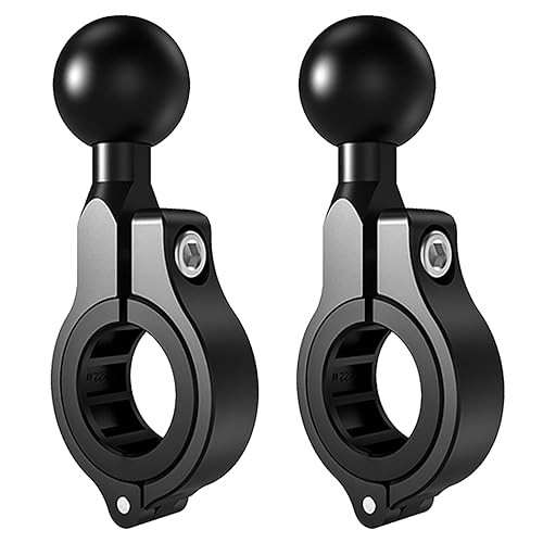 PCS Aluminium 1" Ball Base for Handlebar Mounts, Compatible with Ram/ Phone 2