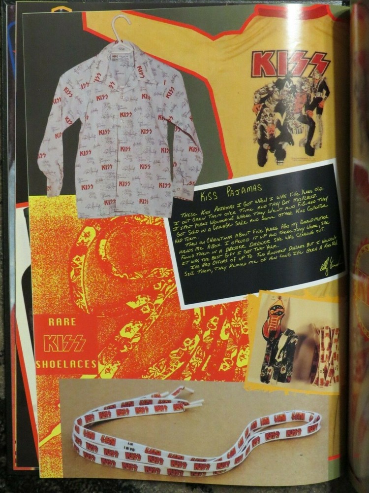 KISS VINTAGE SHOELACES SET OF TWO PAIR 1970'S AS SHOWN IN KISSTORY II