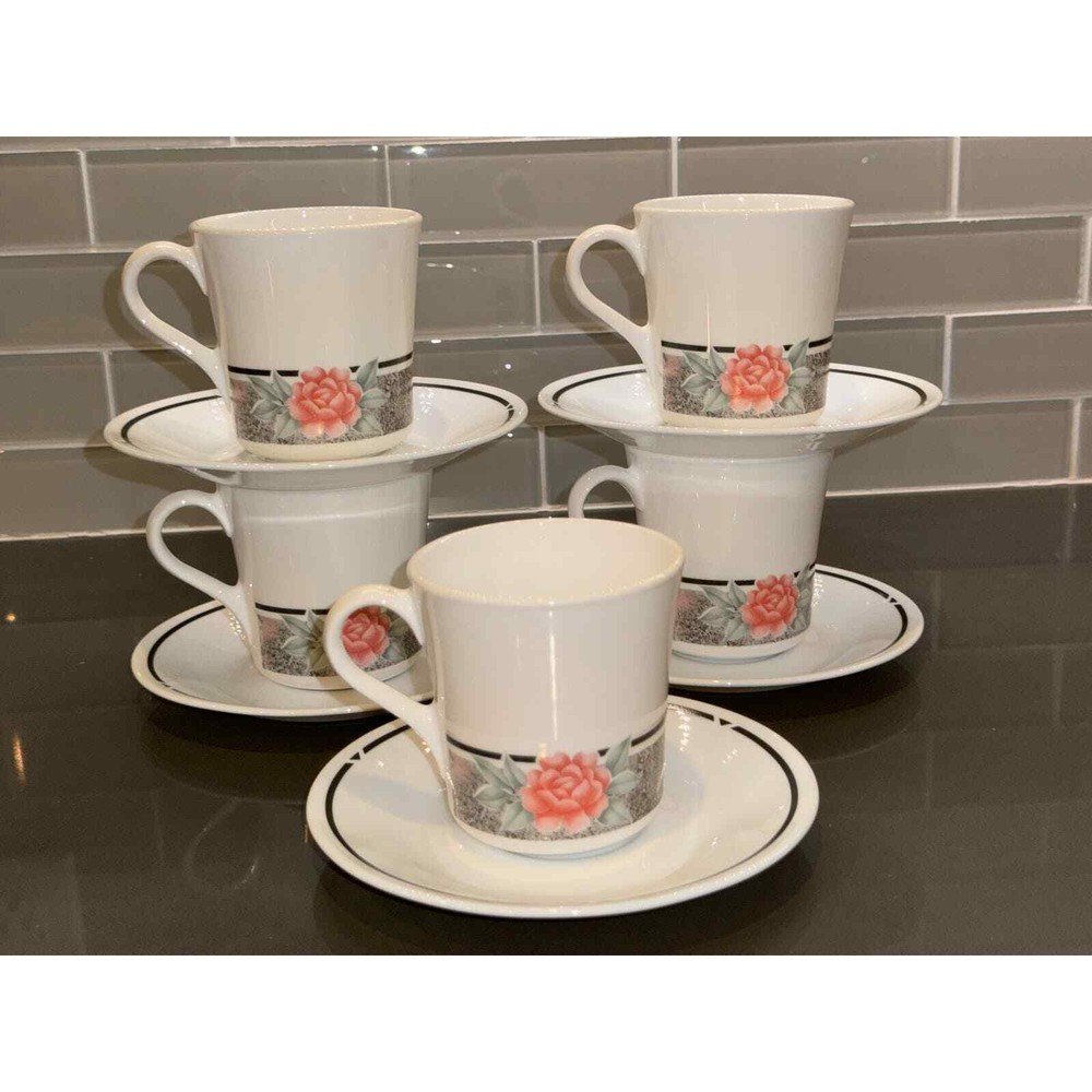 10pc Corelle “SILK & ROSES” Coffee/ Tea Set