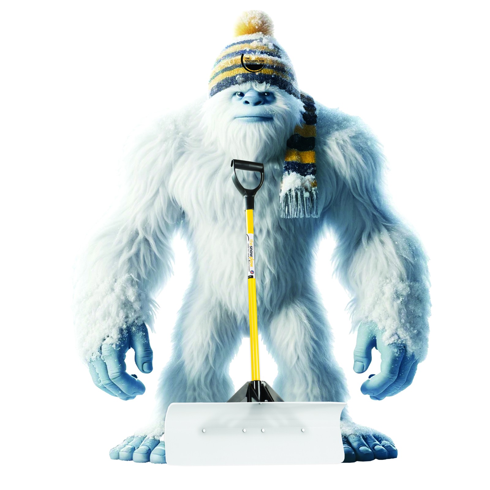 The SnowPlow Snow Pusher, 24in.W, Model# 50524