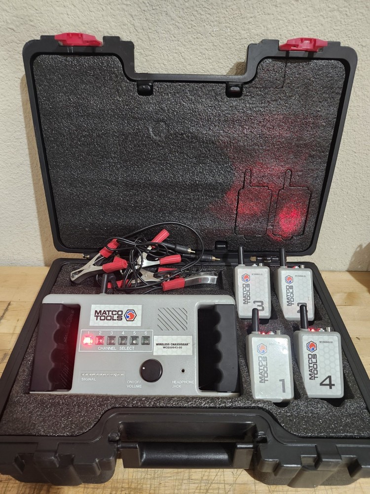 USED MATCO TOOLS WIRELESS CHASSISEAR MODEL WCE60643 COMPLETE TESTED