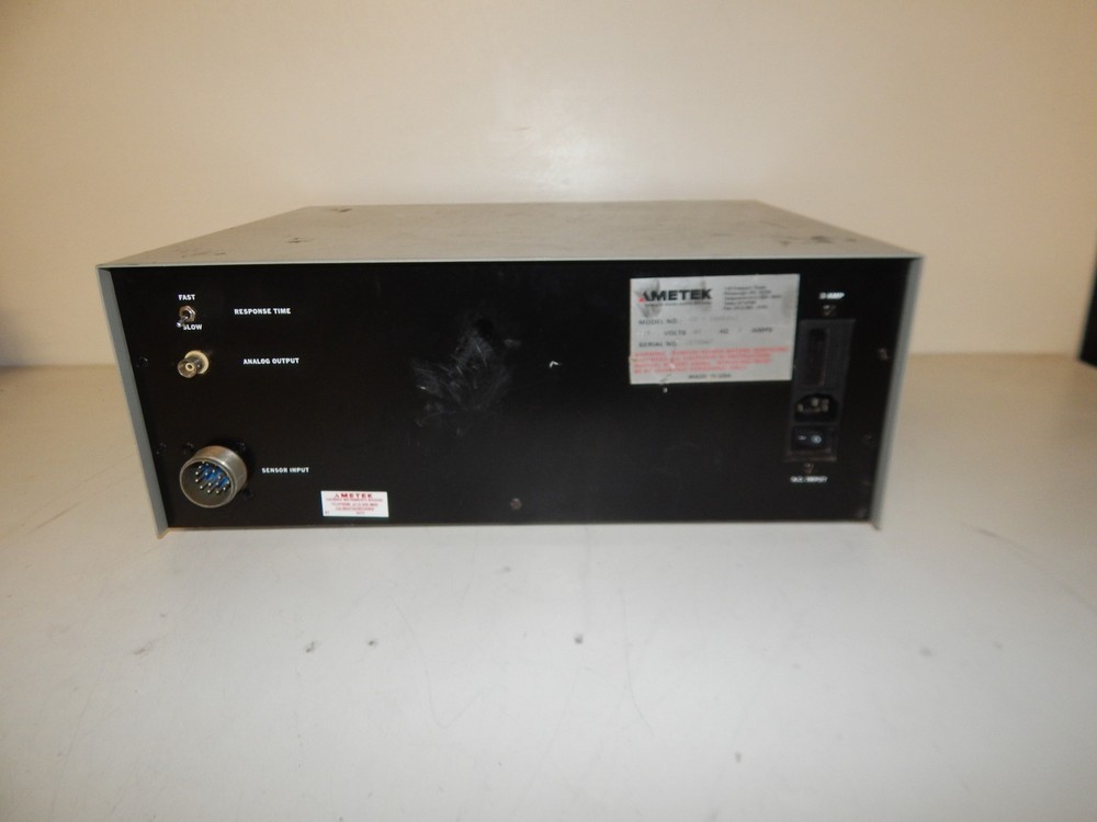 AMETEK CARBON DIOXIDE ANALYZER CD-3A MODEL CO-CONTROL (PSM89)