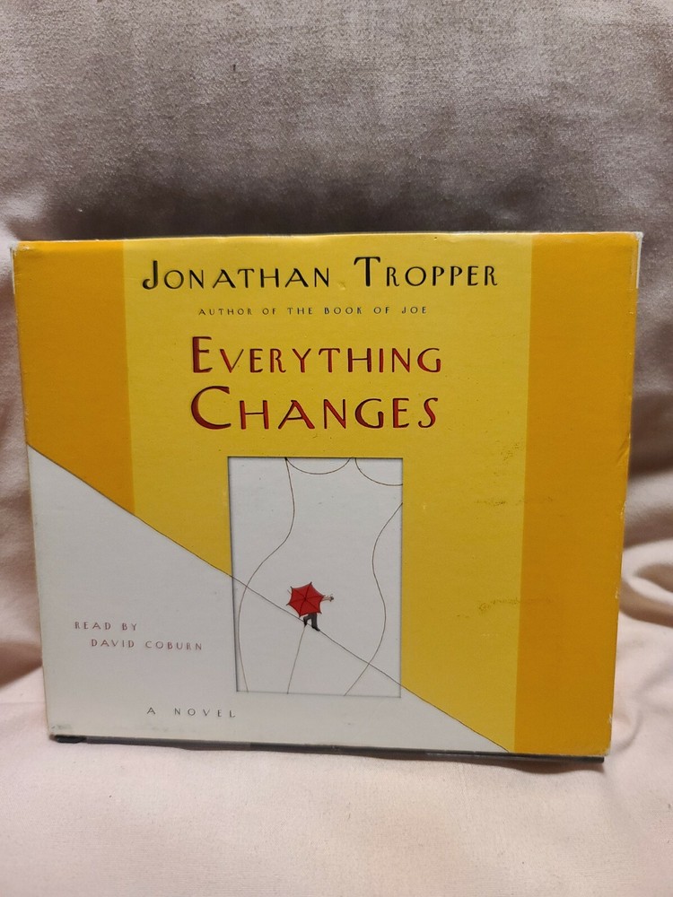 Shelf62g Audiobook~ Everything changes - Jonathan trooper- random house audio