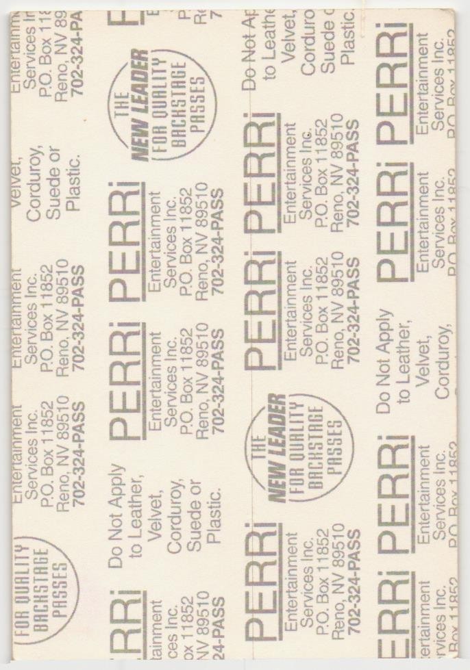 Vintage 1996 Arrested Development Backstage Pass Photo