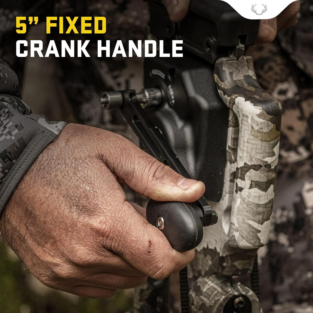 5” Fixed Crank Handle Replacement - Compatible with Acudraw De-Cock, Acudraw Sil