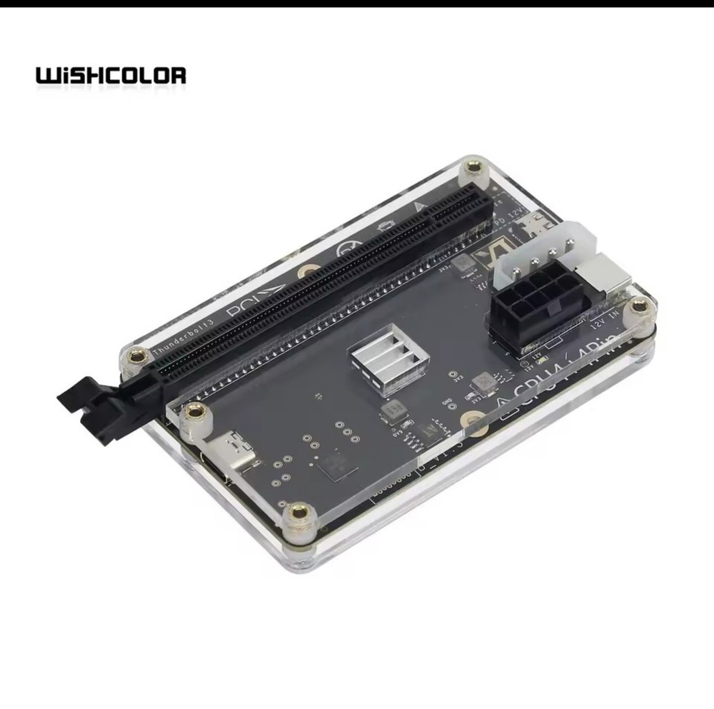 External Graphics Card Dock for Thunderbolt 4 and 3, USB4.
