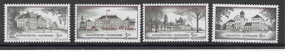 Denmark 1994 Danish castles MNH  (af1062)