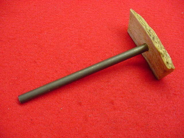 Muzzleloader Ball Starter- Brass w/Horn Handle- Nice !!