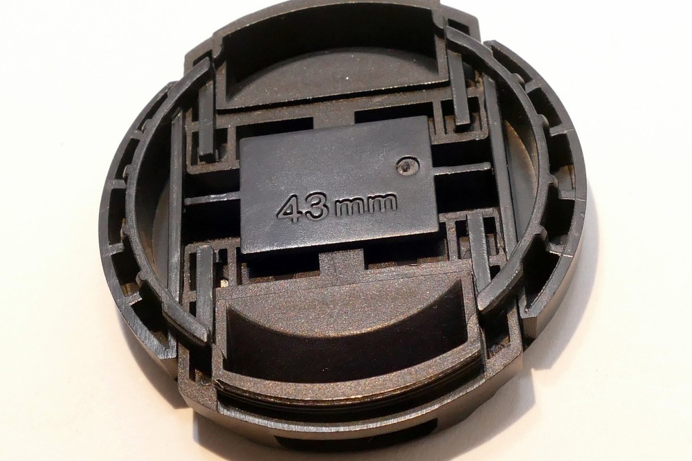 43mm Front Lens Cap Snap On Type for camera