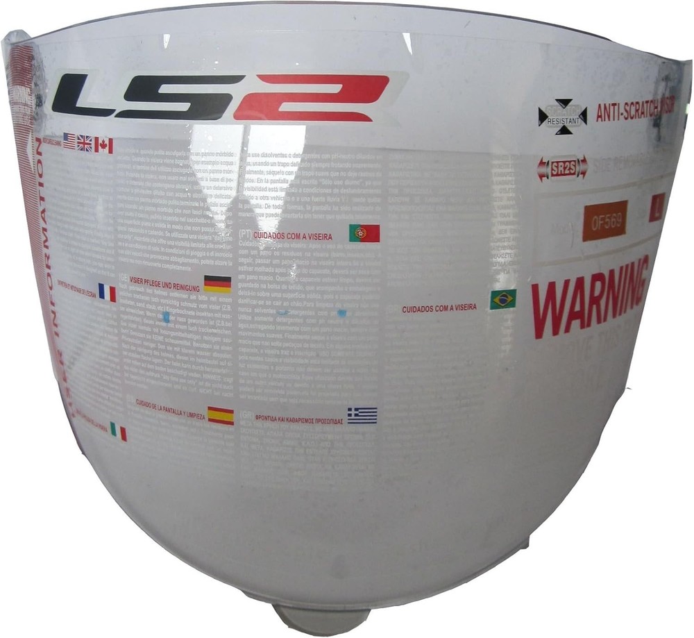 Visor for OF569 Helmets