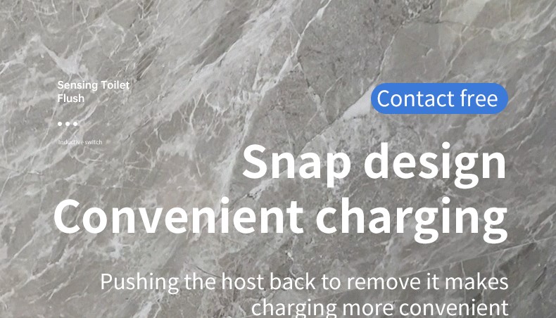 Touchless Intelligent Toilet Flush Sensor Automatic Bathroom Non-Contact Button