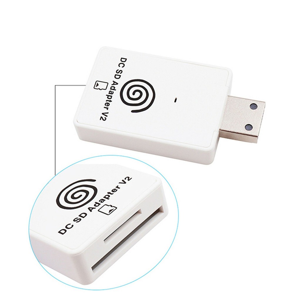 SD/TF Card Reader Adapter with CD Set for Dreamcast Dreamshell V4.0 Game Machine