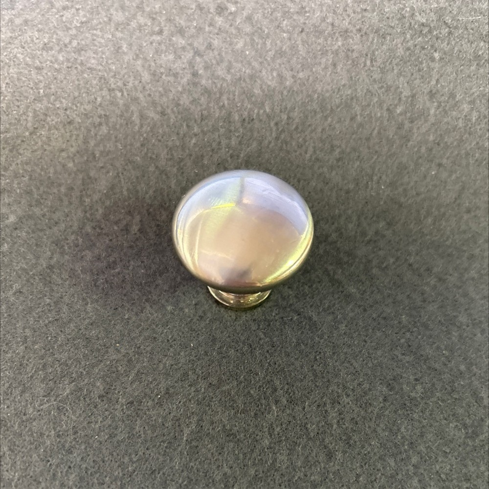 (25-Pack) 1-1/4" Round Knob Satin Chrome