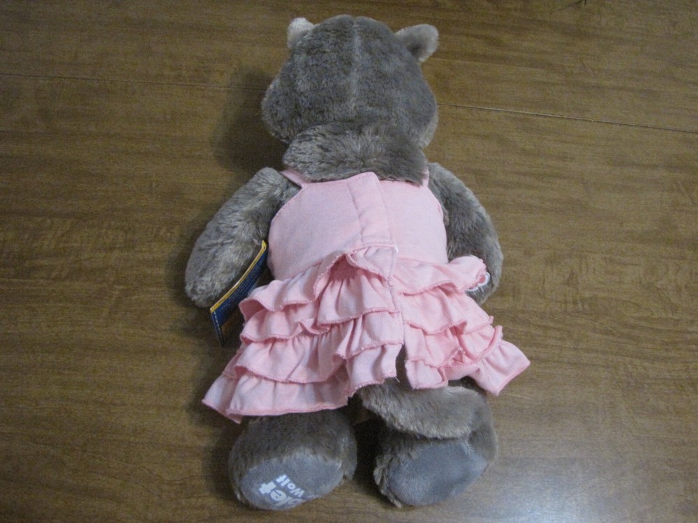 BUILD A BEAR VIOLET THE WOLF PLUSH