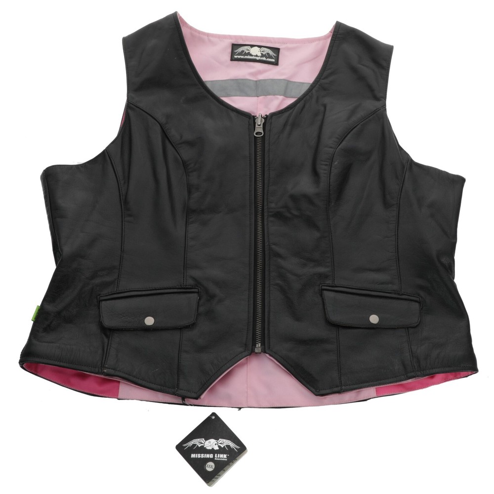 Missing Link Reversible Vest Pink/Black 3X