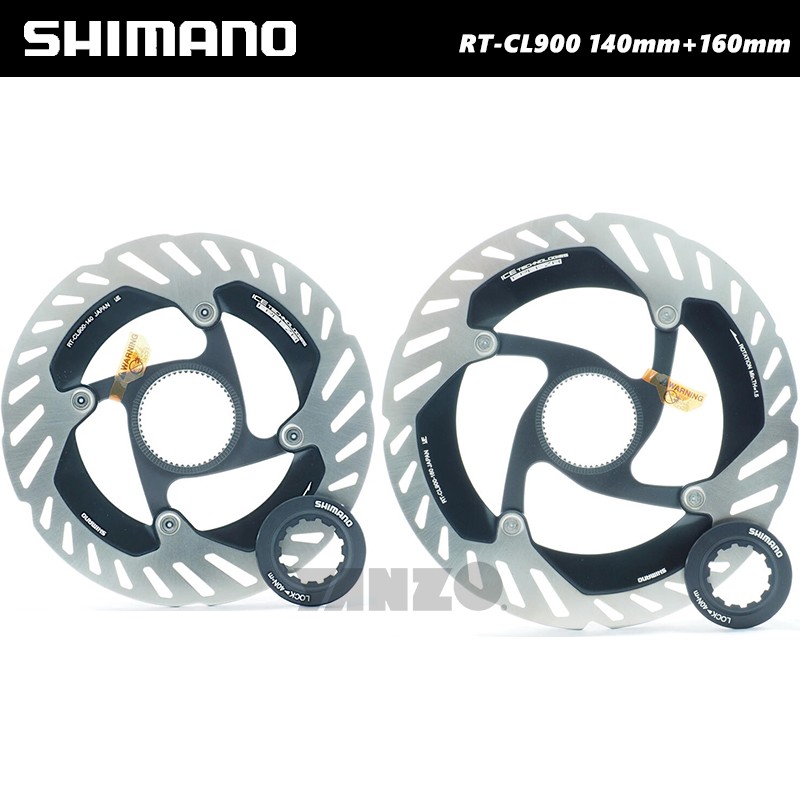 Shimano RT-CL900 Center lock Rotor  140mm or 160mm w/LockRing