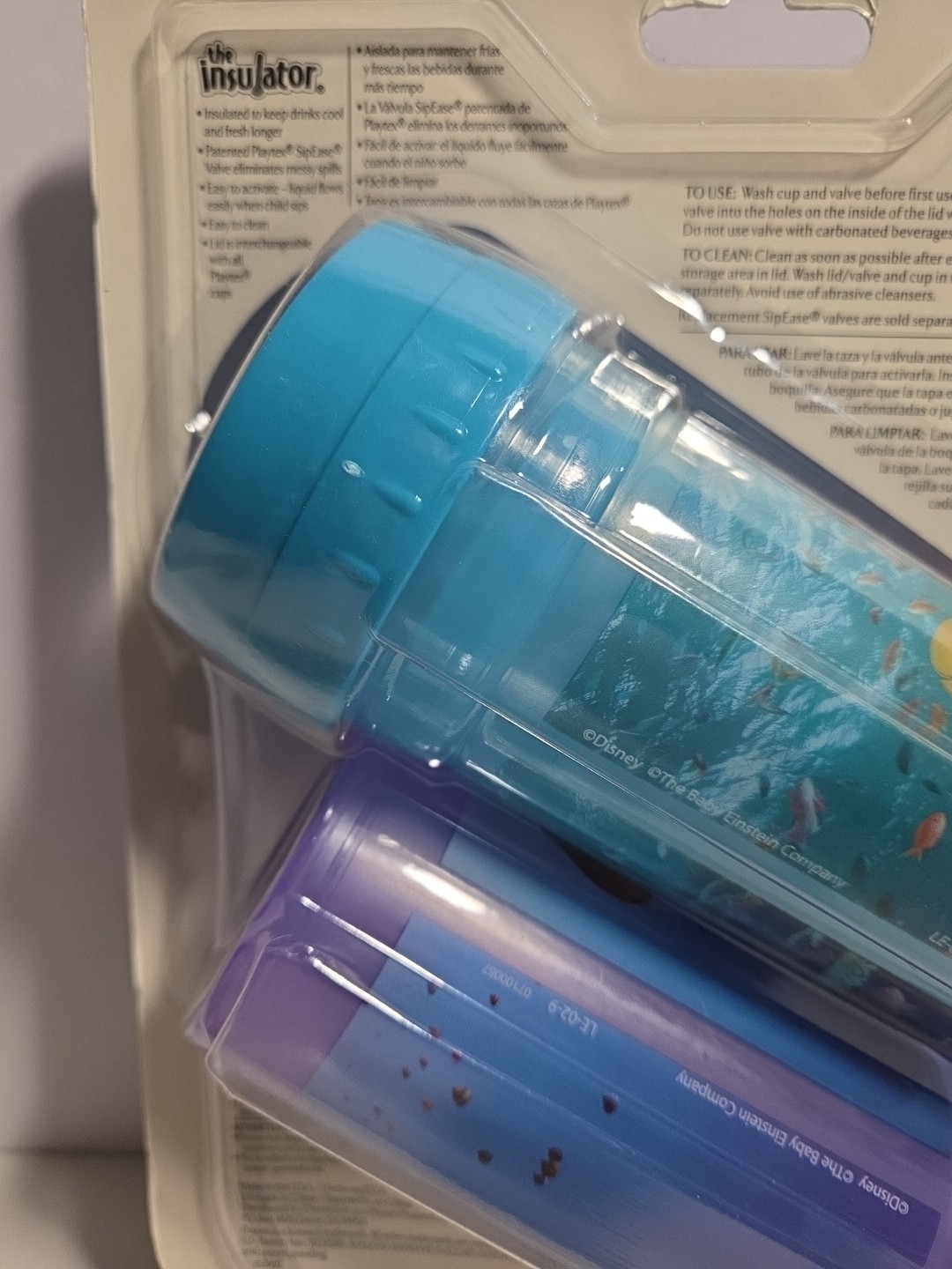 Playtex Little Einsteins Sippy Cup 2 Pack Super Rare HTF Disney New Sealed