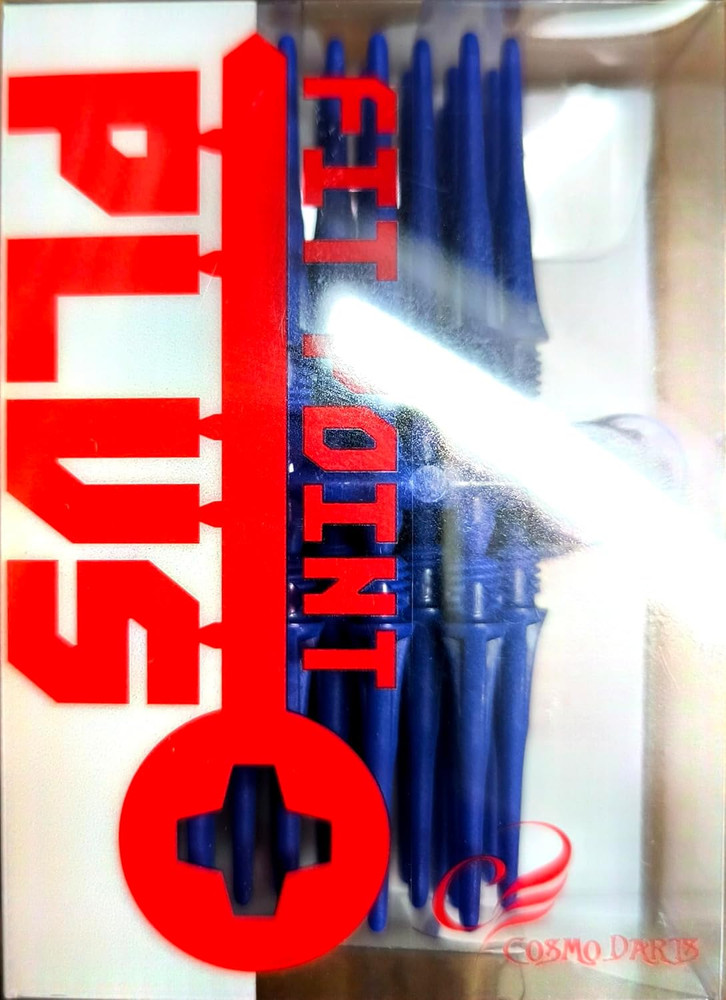 Fit Point Plus Dart Tips 50 Pack Dark Blue Durable Soft Tip Replacement