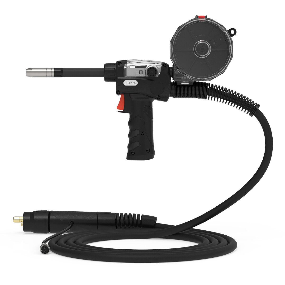150AMP Spool Gun with Euro Connection, Aluminum Welding Gun Torch