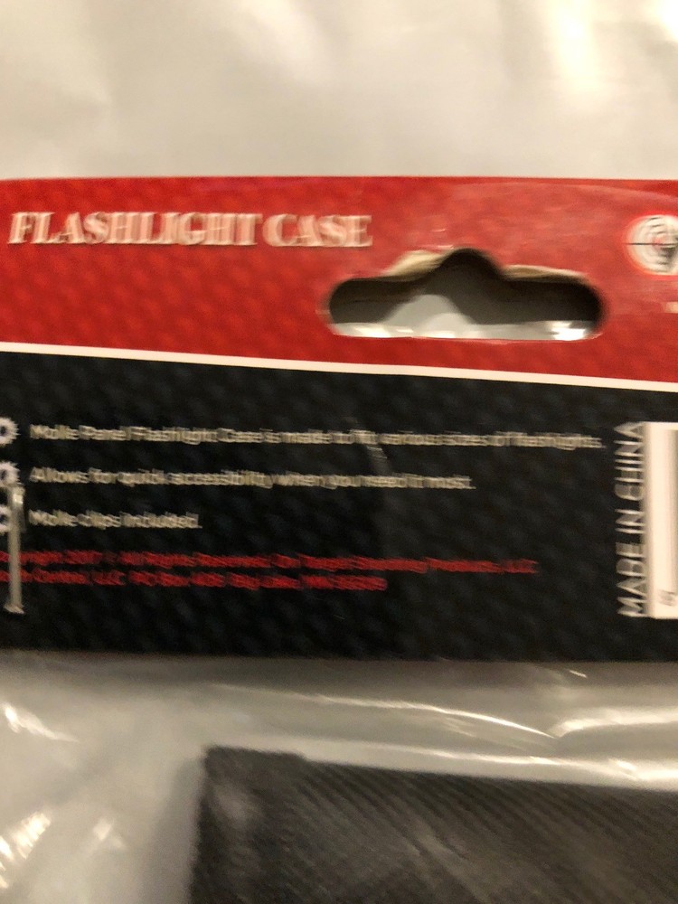 On Target Flashlight Case New Free Shipping