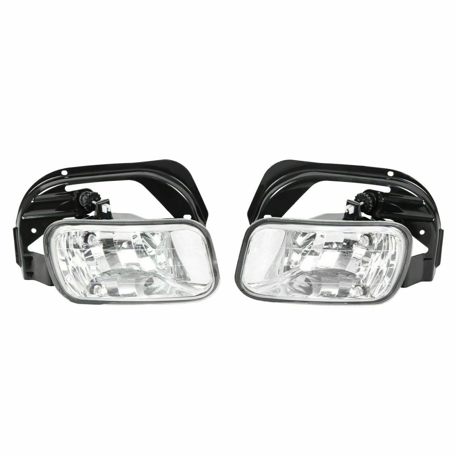 Front Fog Lights with Brackets For 2009-2012 Ram 1500 / 2010-2018 Ram 2500 3500