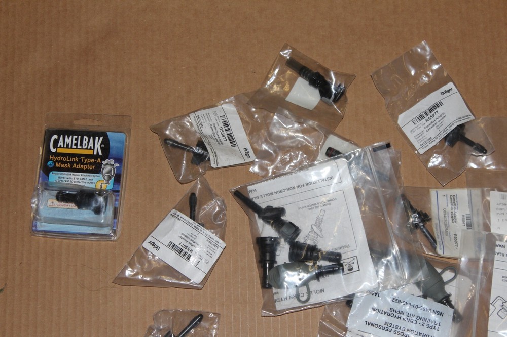 BULK LOT Camelbak Hydration System Type 2 CBRN HYDRATION TRAINING KIT