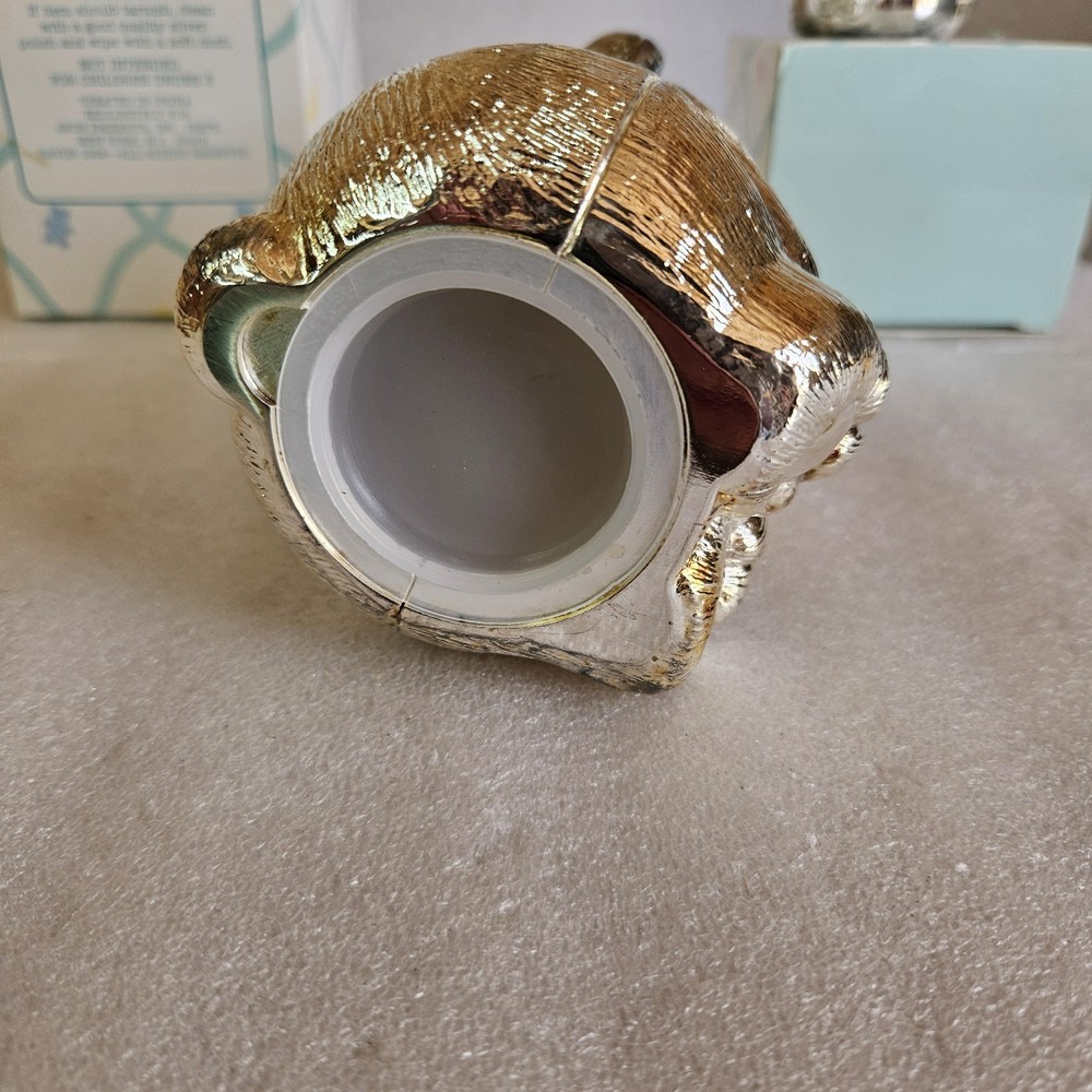 AVON Baby's First Heirloom Collection Cup, Spoon & Bear Bank Silverplated