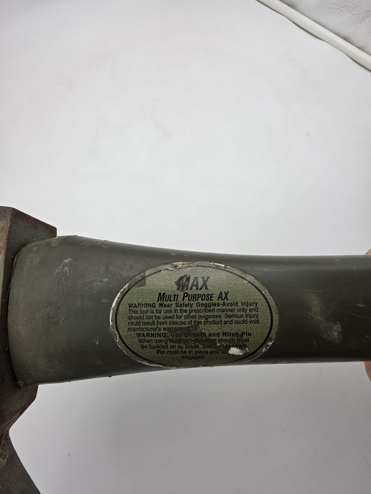 MAX MILITARY MULTIPURPOSE AXE, MADE BY FORREST TOOL