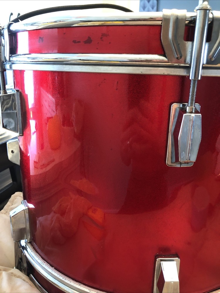 Candy Apple Red Drum Pendant Light DIY!