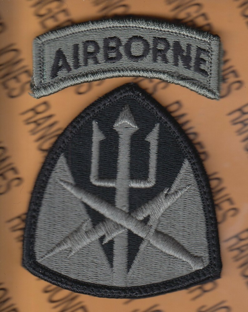 USAE Special Operations Command Joint Forces Airborne ACU w/ Hook 3.5" patch m/e