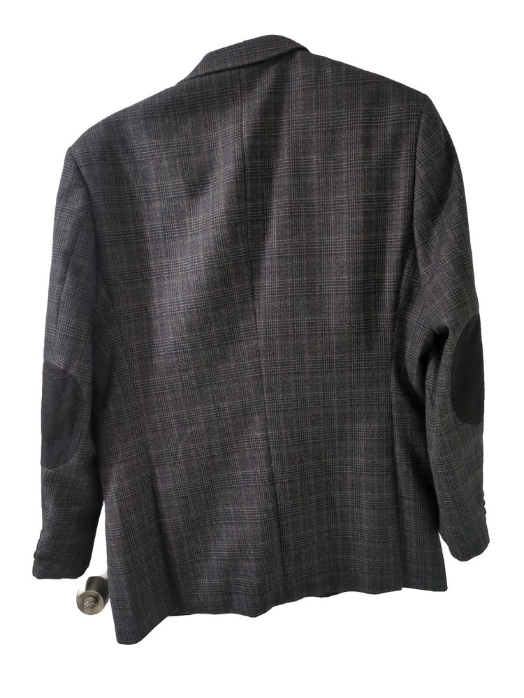 Pride Plaid Wool Blazer Jacket Men's