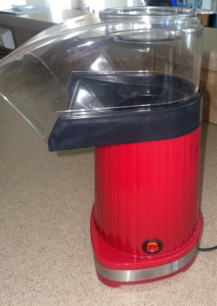 Nostalgia Air Popcorn Maker Red