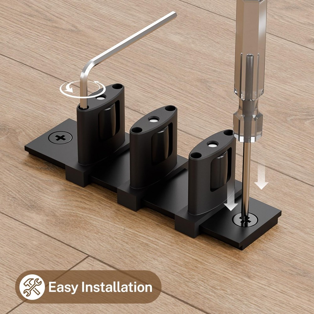 Sliding Closet Door guide Floor Mount hardware replacement set New