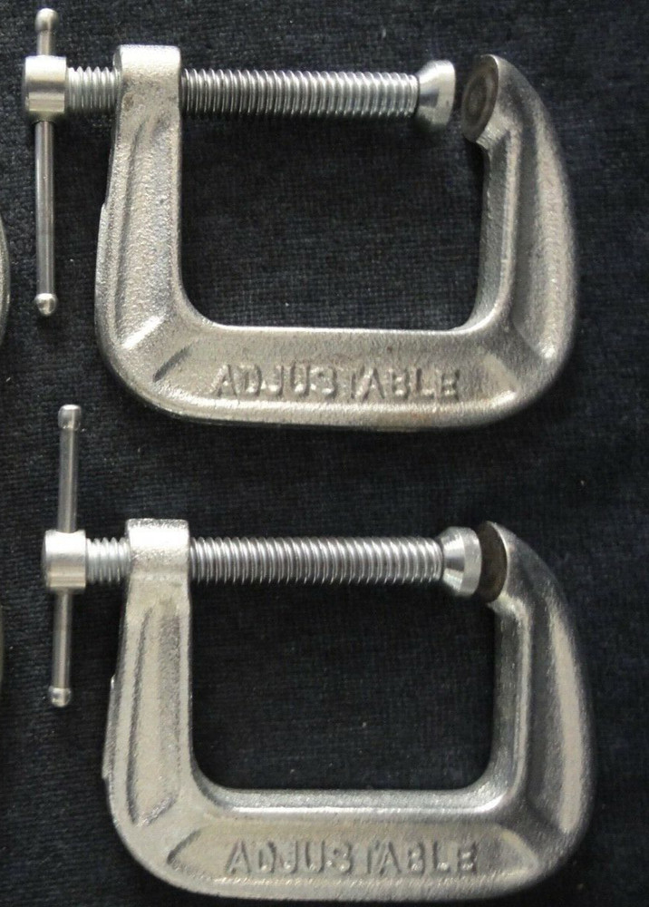 Galvanized Cast Iron C-Clamp 1 1/2"