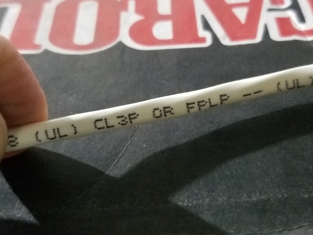 Carol E2204S 18/4C Shielded Control/Communications Cable Plenum CMP White /50ft